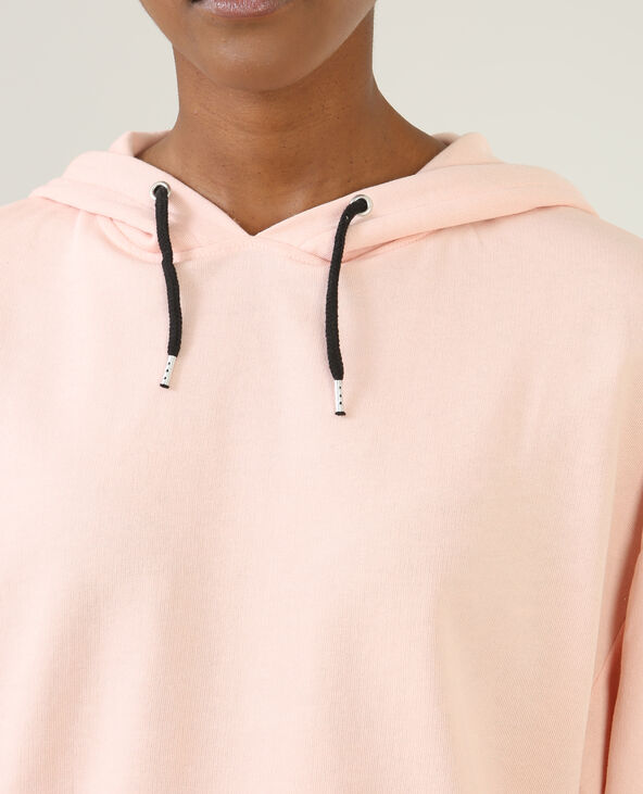 Sweat cropped sport rose clair - Pimkie