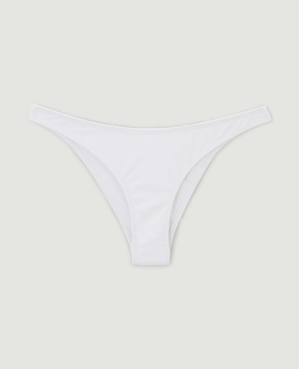 Bas de maillot de bain tanga blanc - Pimkie