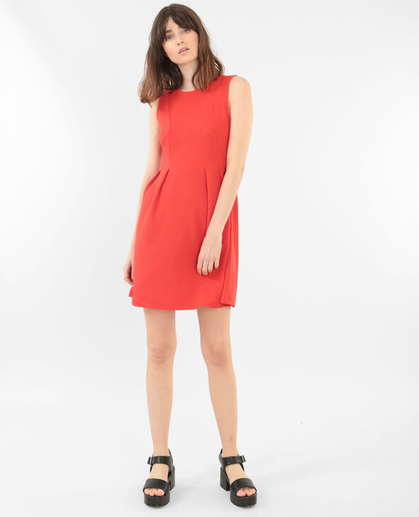 Robe patineuse rouge - Pimkie