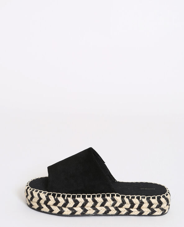 Mules compensées noir - Pimkie