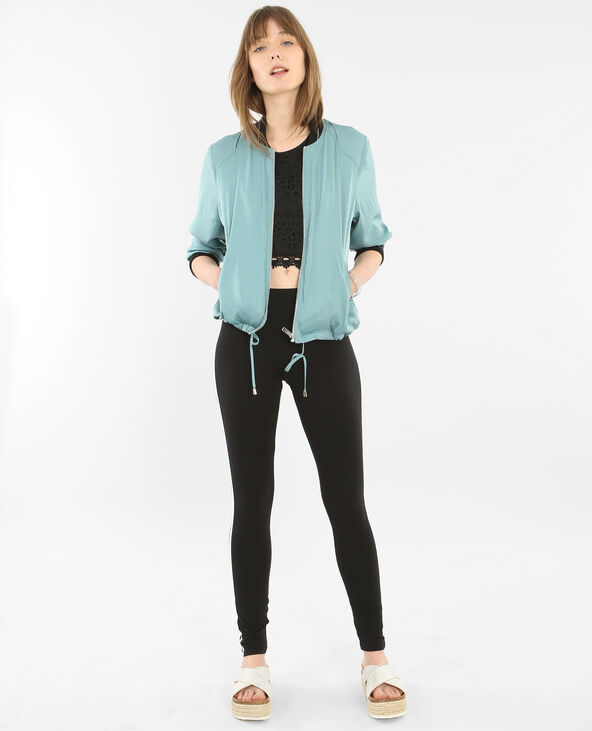 Bomber fluide vert de gris - Pimkie