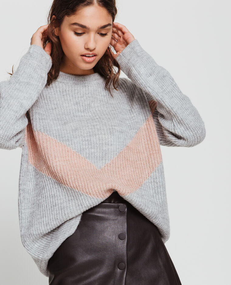 Pull chaud gris - Pimkie