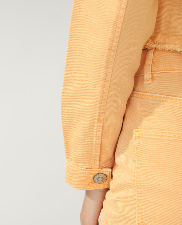 Veste en jean camel - Pimkie