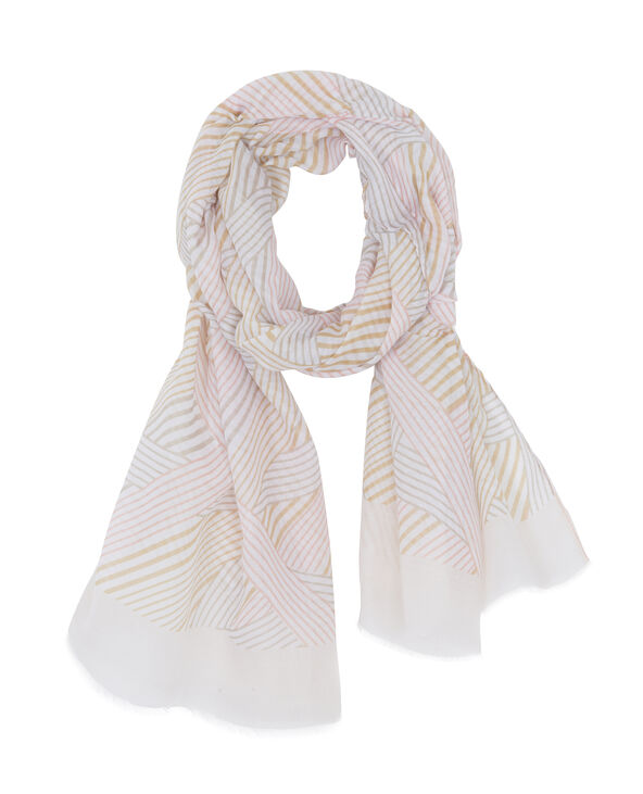 Foulard en maille douce beige - Pimkie