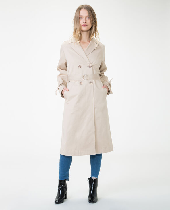Trench-coat long beige - Pimkie