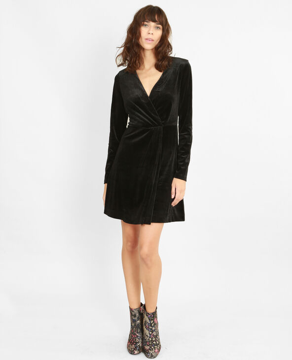 Robe velours noir - Pimkie