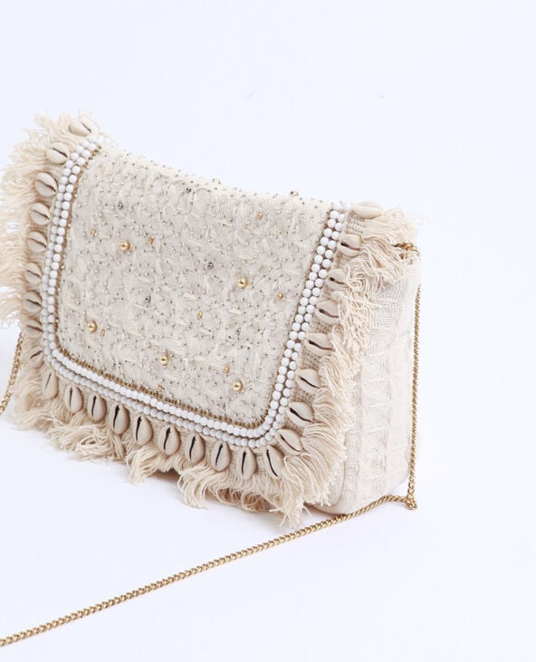 Sac bandoulière à bijoux rose clair - Pimkie