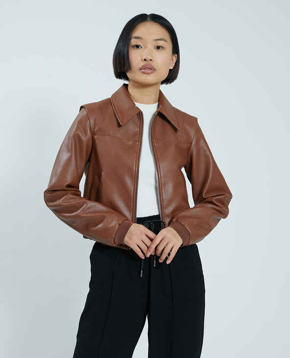 Blouson simili cuir