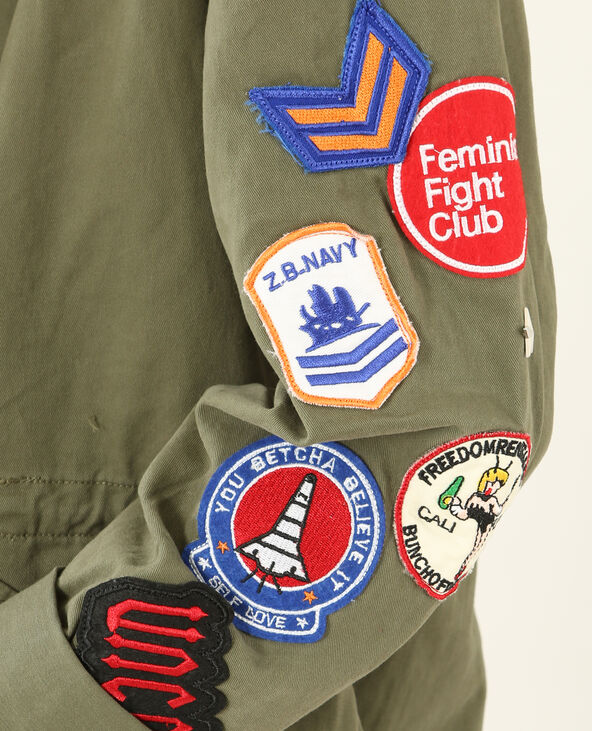 Veste army a patchs