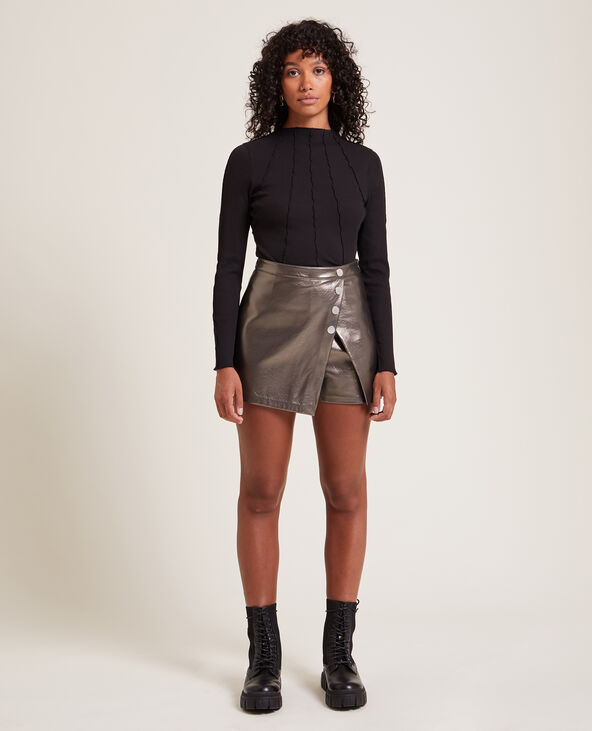 Jupe argentée discount zara