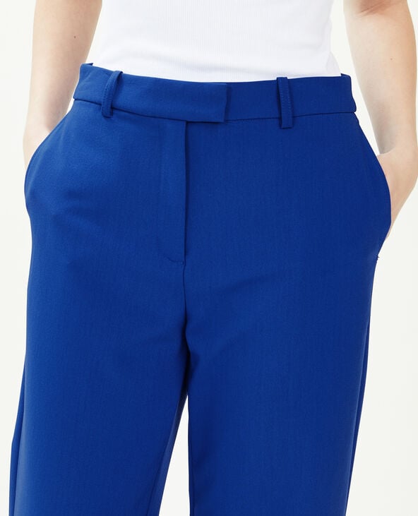 Pantalon de costume droit bleu électrique - Pimkie