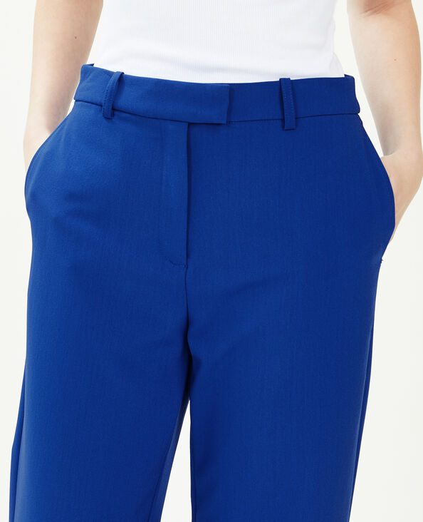 Pantalon de costume droit bleu électrique - Pimkie