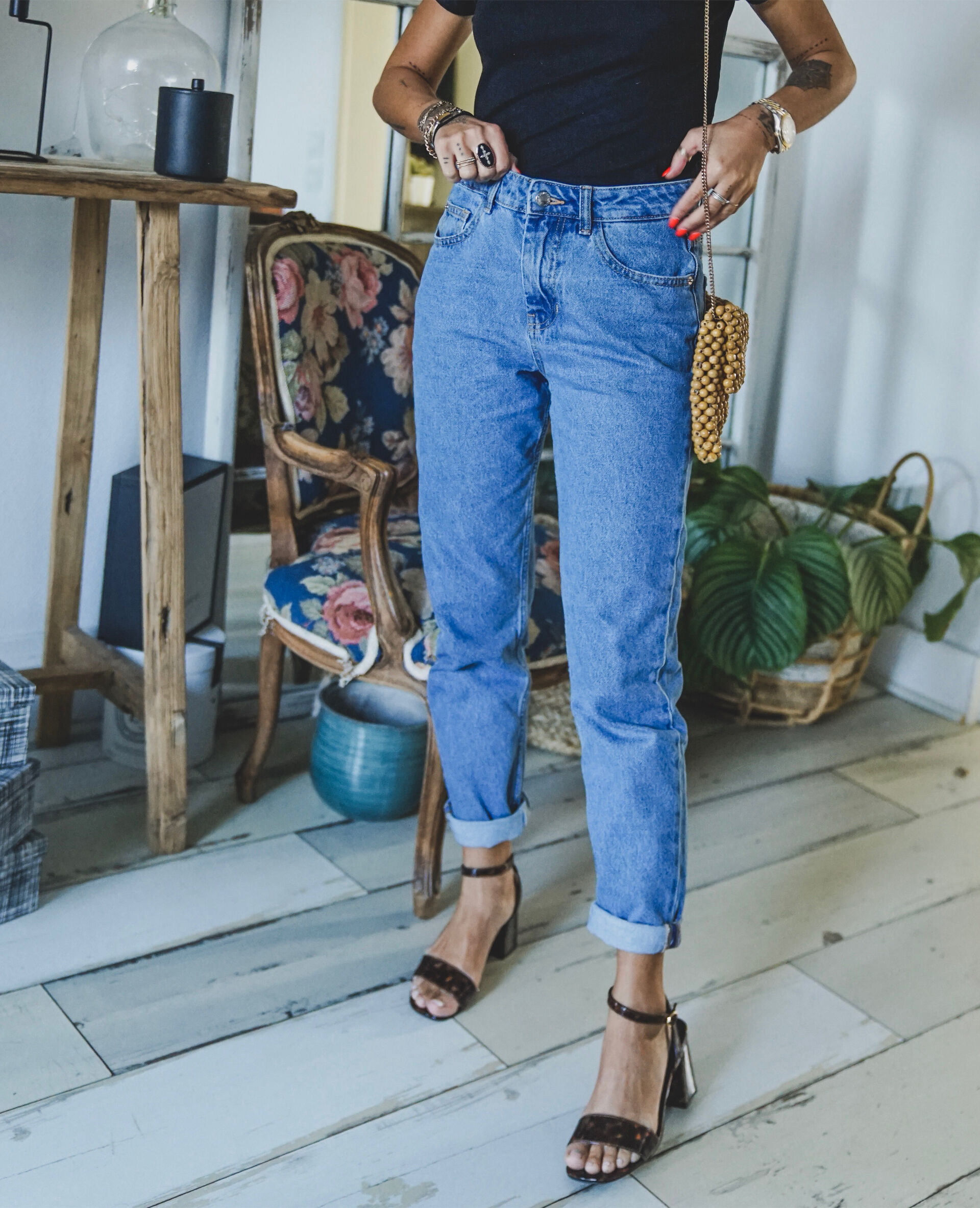 Pantalon taille haute pimkie