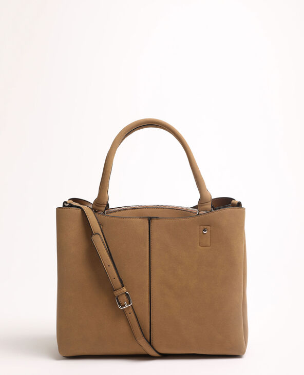 Grand sac cabas beige - Pimkie