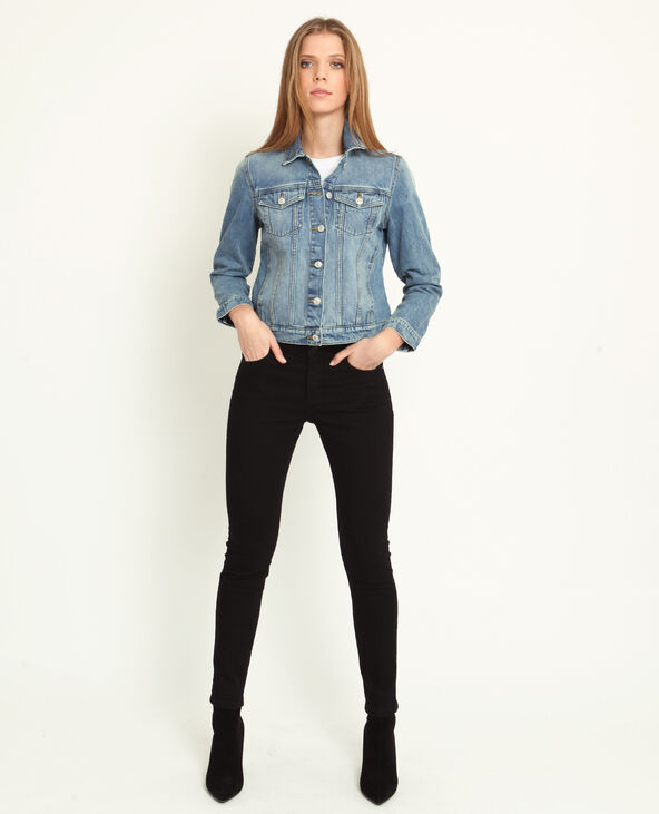 Veste en jean bleu - Pimkie