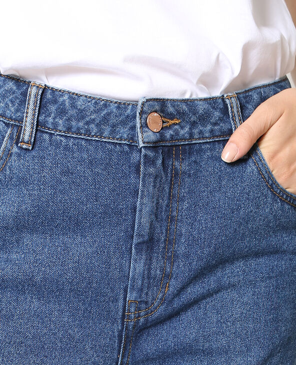 Jean mom bleu foncé - Pimkie