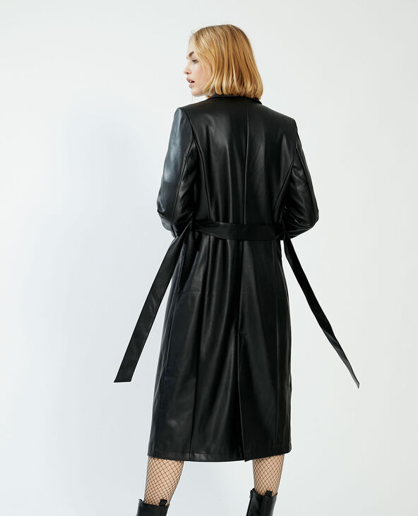 Parka simili cuir femme hotsell