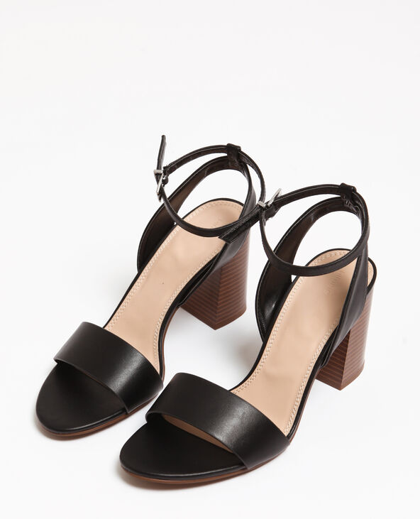 Sandales à brides noir - Pimkie