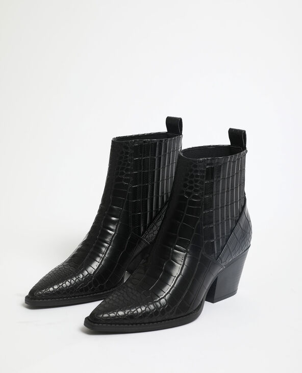 Boots style western noir - Pimkie