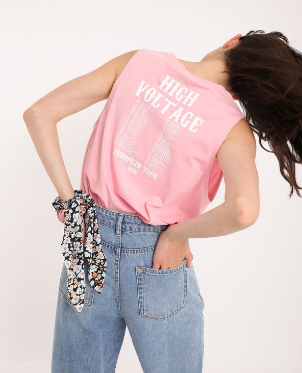 T-shirt AC/DC rose - Pimkie