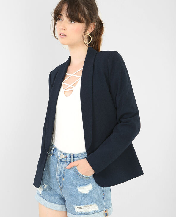 Veste blazer bleu marine - Pimkie