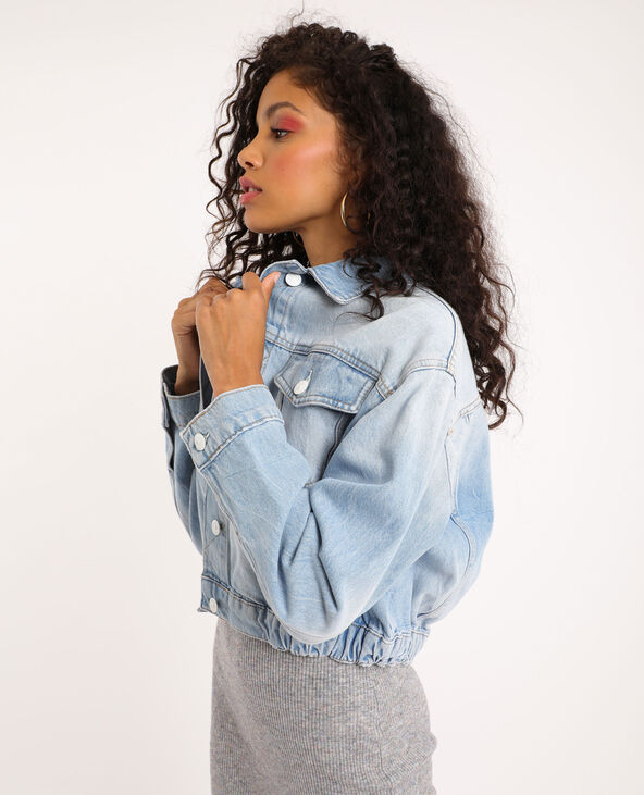 Veste en jean bleu - Pimkie