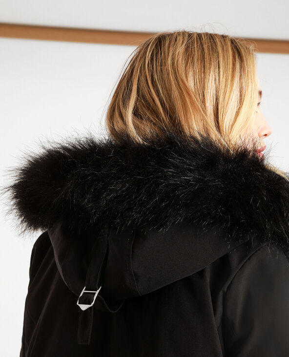 Parka à capuche noir - Pimkie