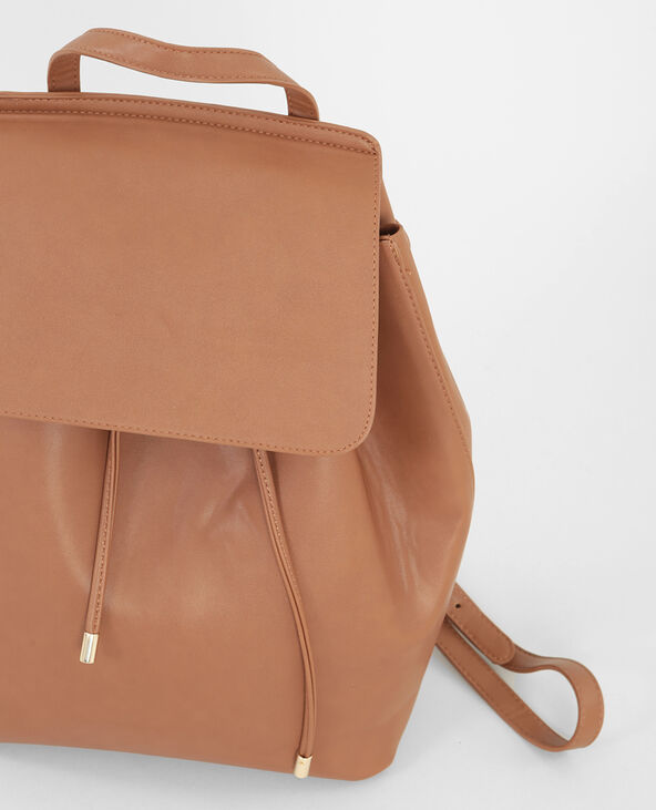 Sac à dos minimaliste camel - Pimkie