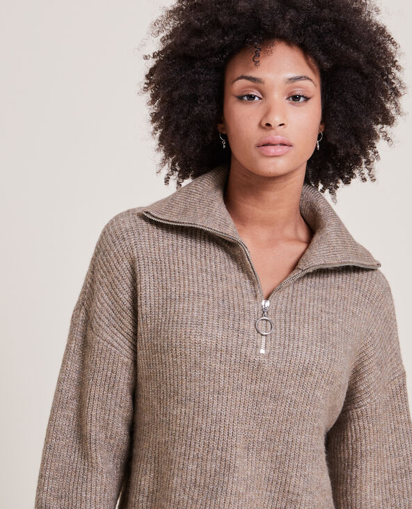 Robe pull col camionneur