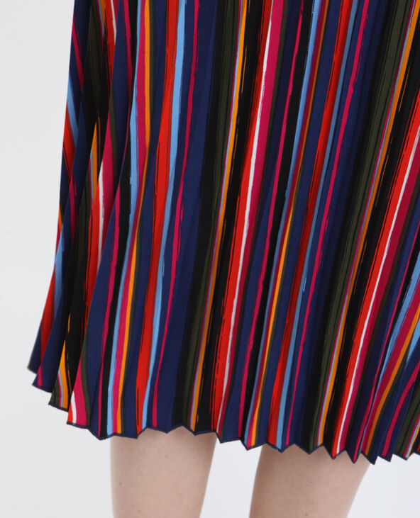 Jupe plissée colorée outlet