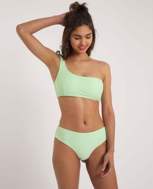 Bas de bikini tanga vert anis - Pimkie