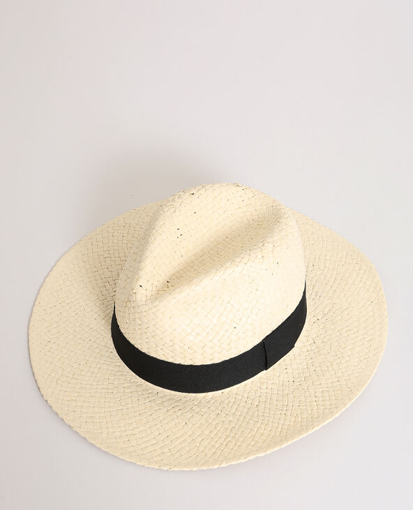 Fedora paille beige - Pimkie