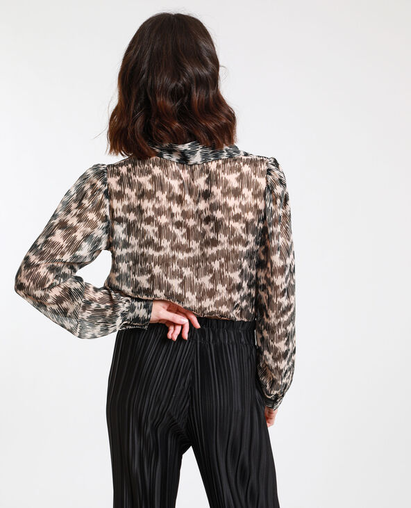 Chemise imprimée marron - Pimkie