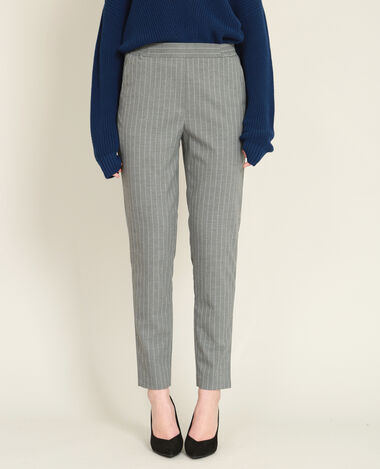 Pantalon city gris chiné - Pimkie