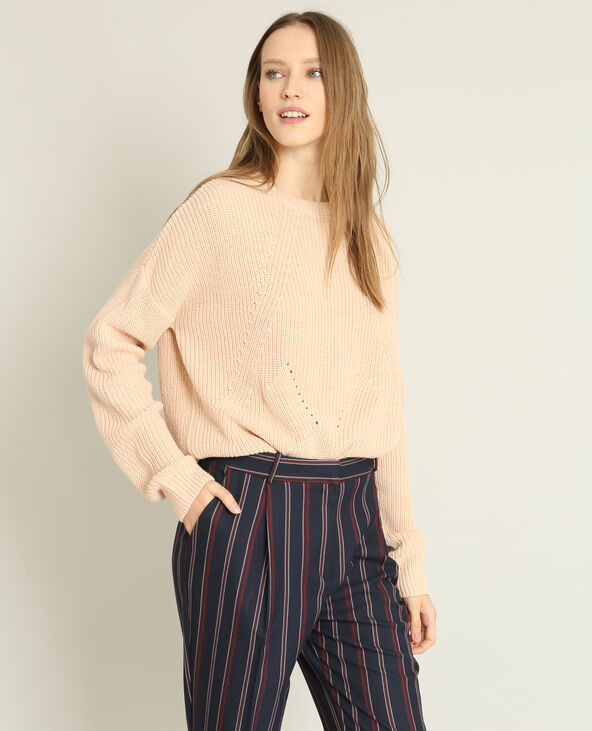 Pull basique rose clair - Pimkie