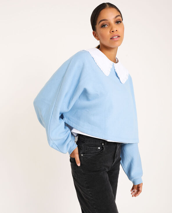 Chemise grand col blanc - Pimkie