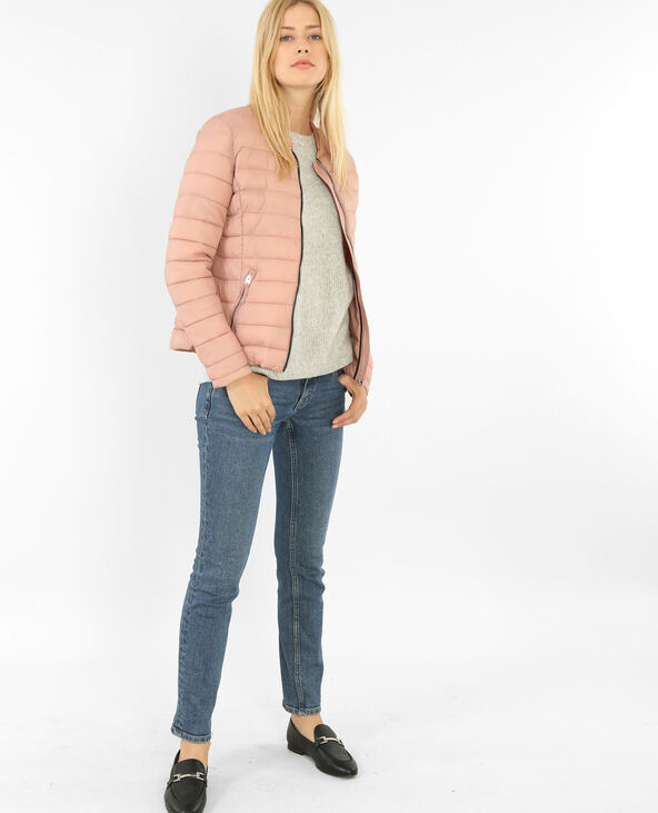 Doudoune fine rose clair - Pimkie