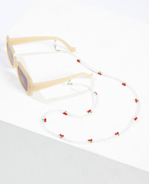 Chaîne pour lunettes blanc - Pimkie
