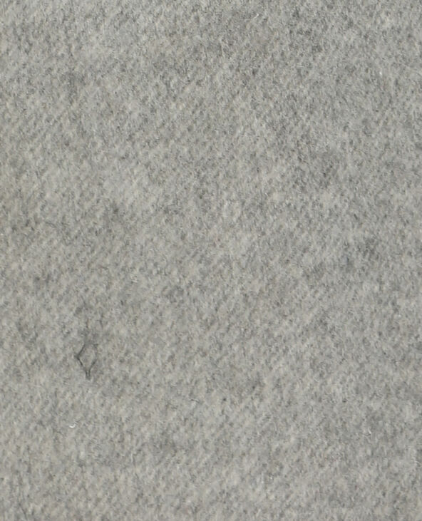 Manteau long gris chiné - Pimkie