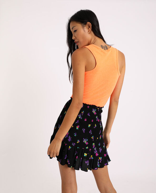 Débardeur court orange fluo - Pimkie