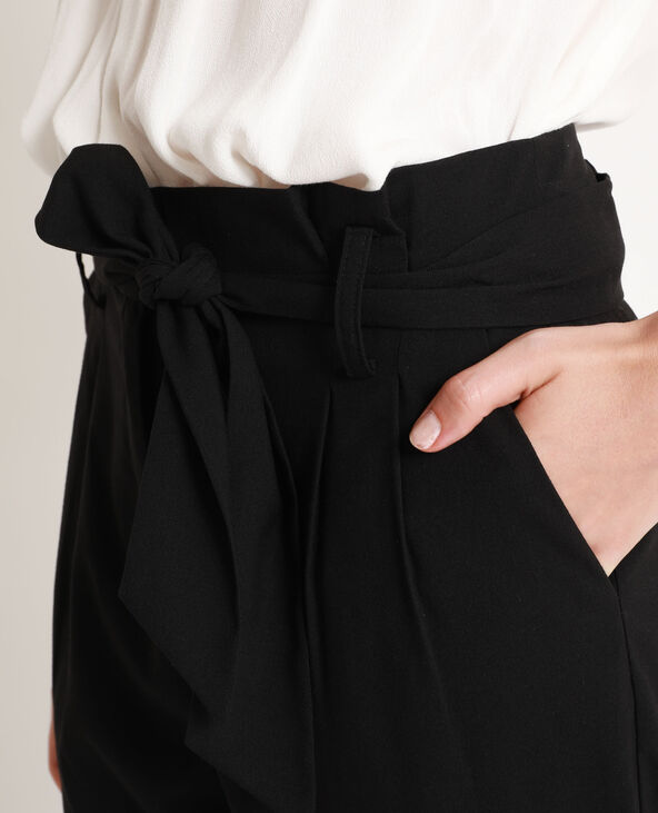 Pantalon carotte noir - Pimkie