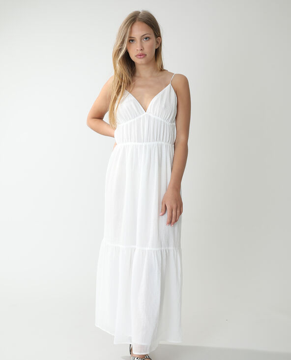 Robe longue vaporeuse
