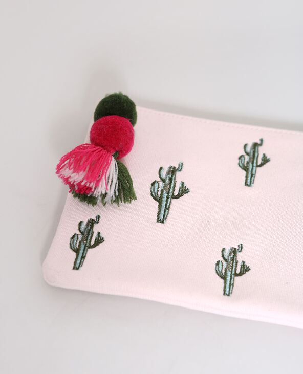Pochette cactus écru - Pimkie