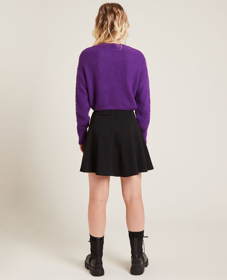 Jupe patineuse noir - Pimkie