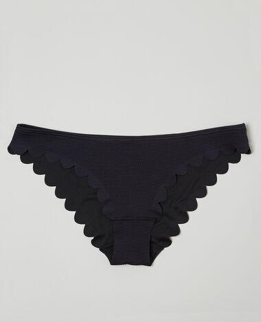 Bas de maillot de bain pétales noir - Pimkie
