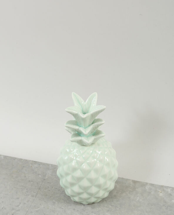 Ananas décoratif bleu turquoise - Pimkie