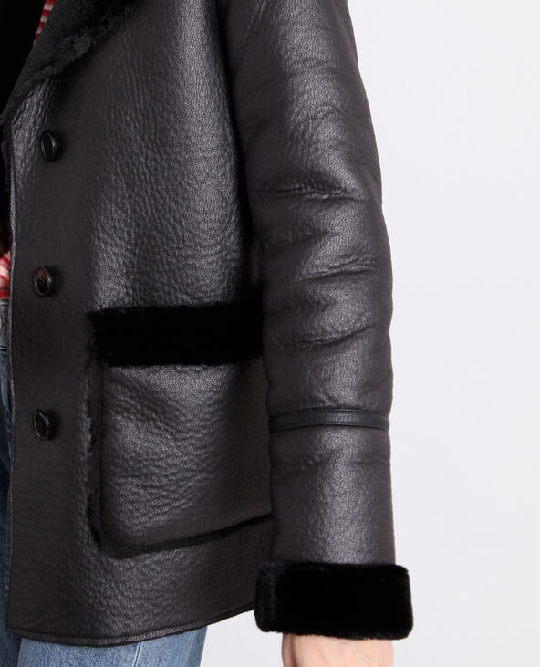 Manteau imitation new arrivals mouton pimkie