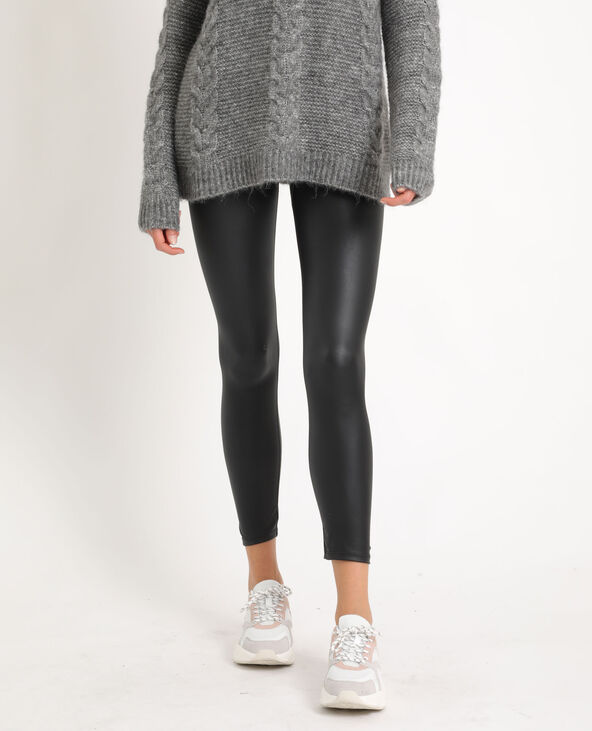 Legging en simili cuir Pimkie