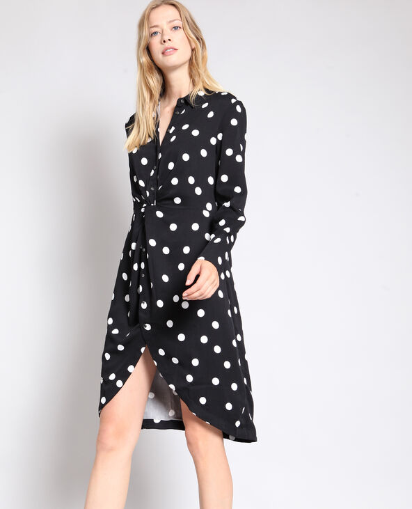 Robe boutonnée noir - Pimkie