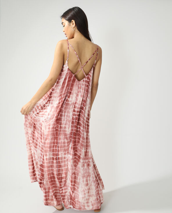 Robe longue tie and dye